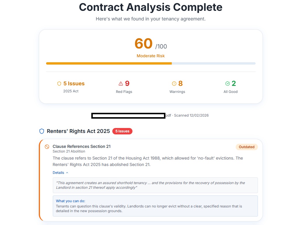 Winning Rent Comparability Study Contract Tenancy Agreement Checker | Contract Icks